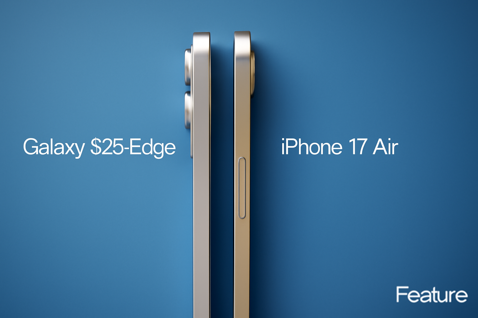 Samsung Galaxy S25 Edge vs. iPhone Air